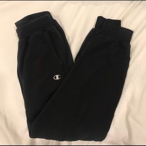 Black Champion Sweatpants/Joggers